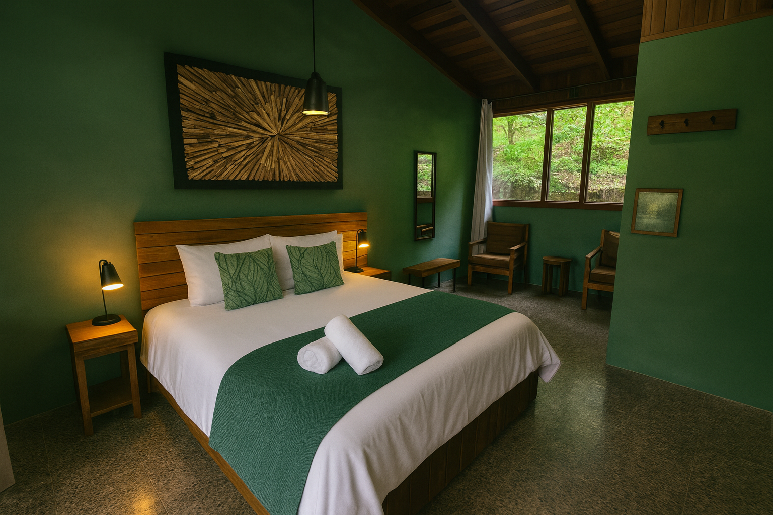 Habitación boutique tropical