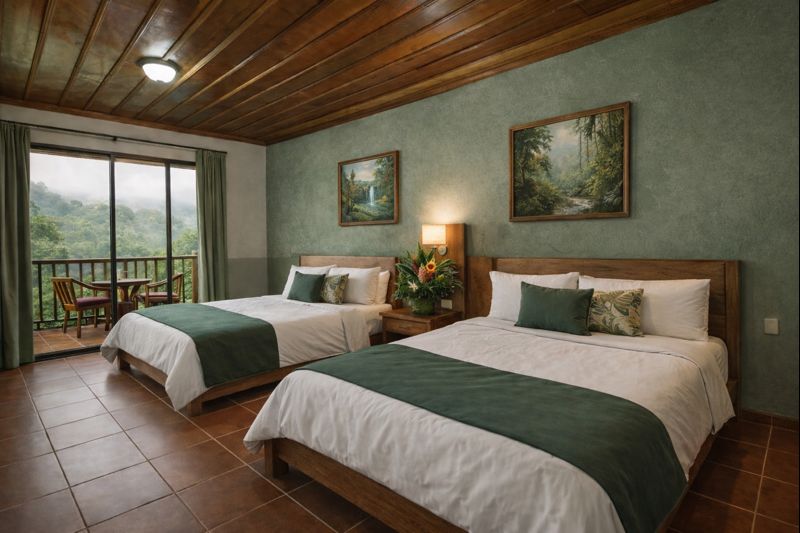 Habitación doble con balcón